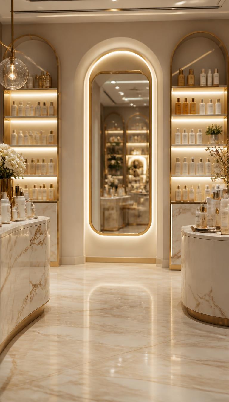Live Background — Beauty Outlet — AI generated 9:16 ad creative