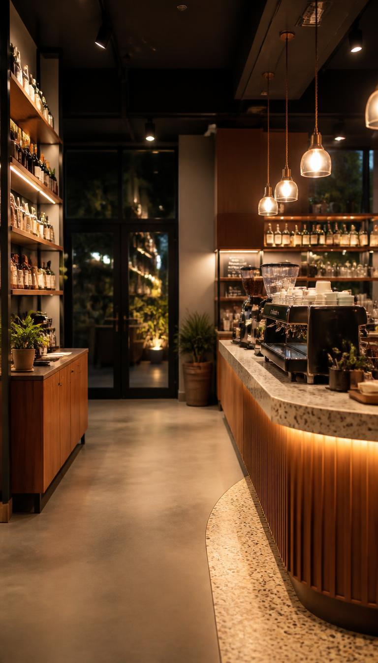 Live Background — Coffee Bar — AI generated 9:16 ad creative