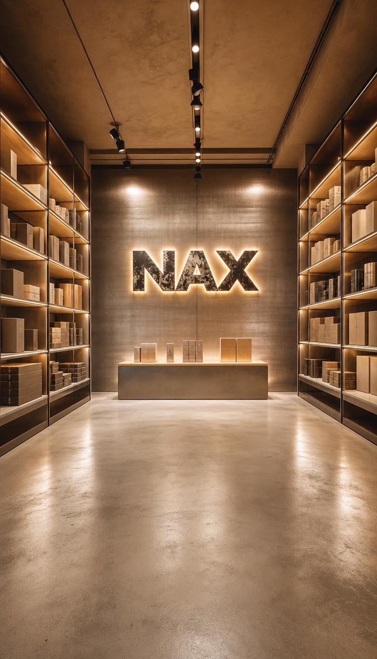 Live Background — NAX Flagship (brand sample) — AI generated 9:16 ad creative