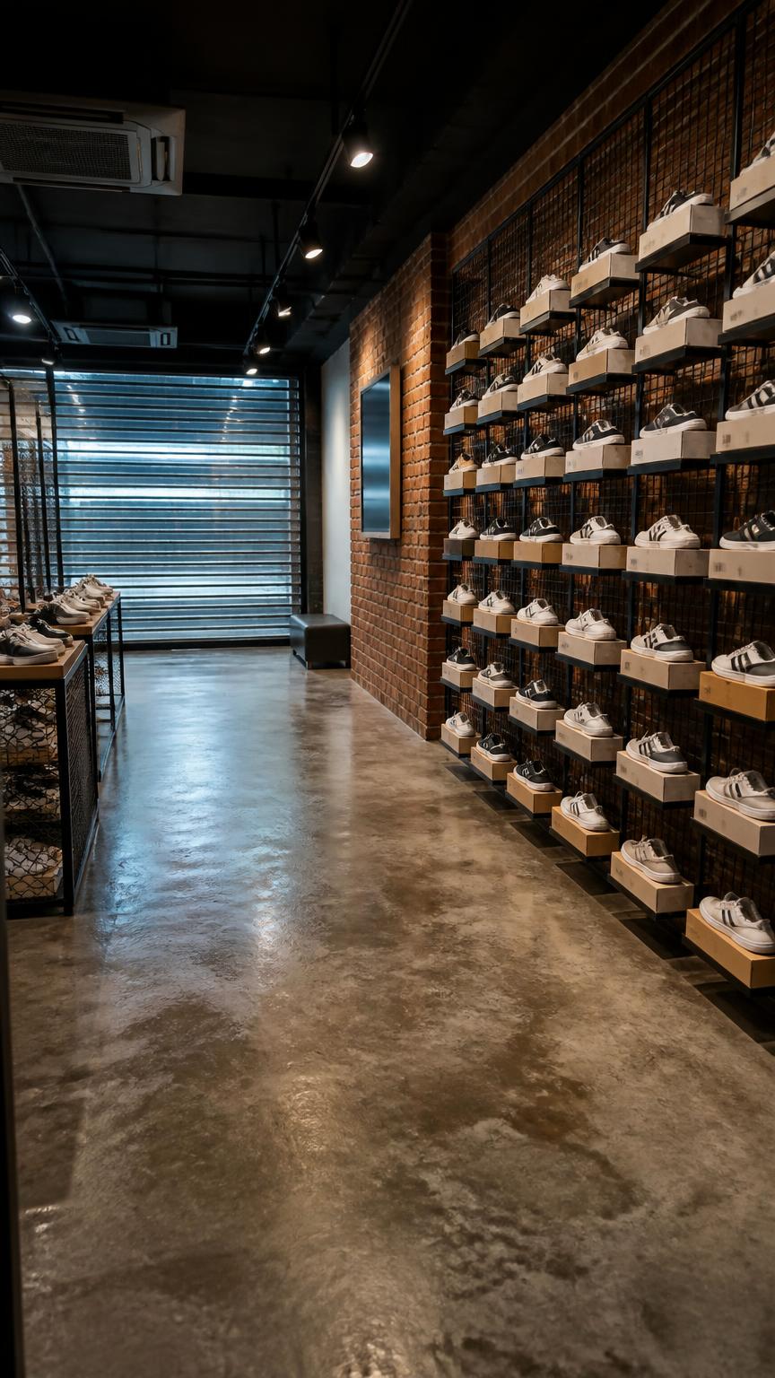 Live Background — Sneaker Loft — AI generated 9:16 ad creative