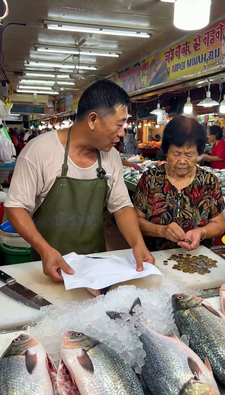 最后一尾鱼 — 福建话 Hokkien — AI generated 9:16 film frame