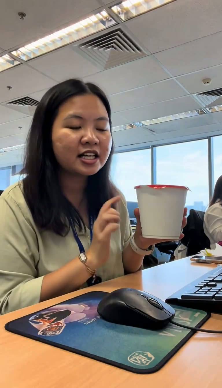 Cup Noodle — Office Lunch Break — AI generated 9:16 film frame