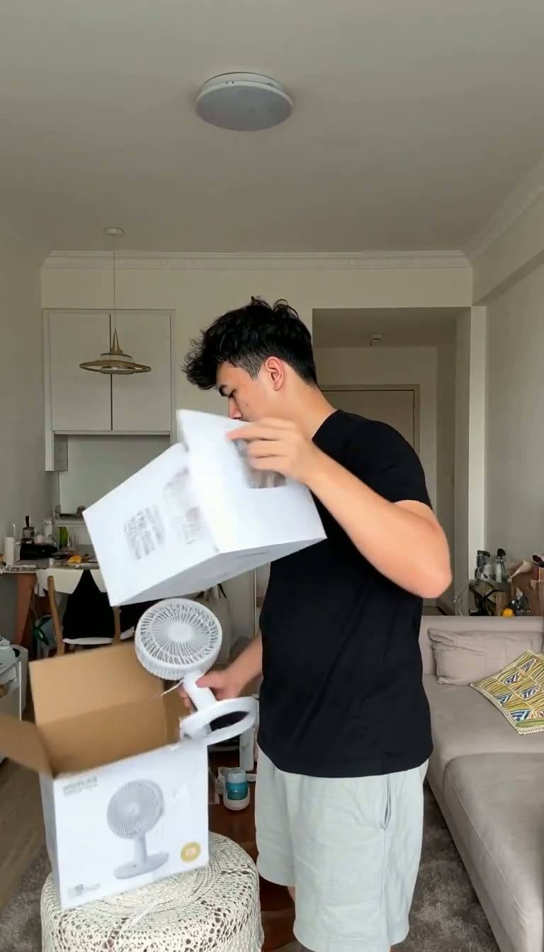 Portable Fan — Bazaar Shift Test — AI generated 9:16 film frame
