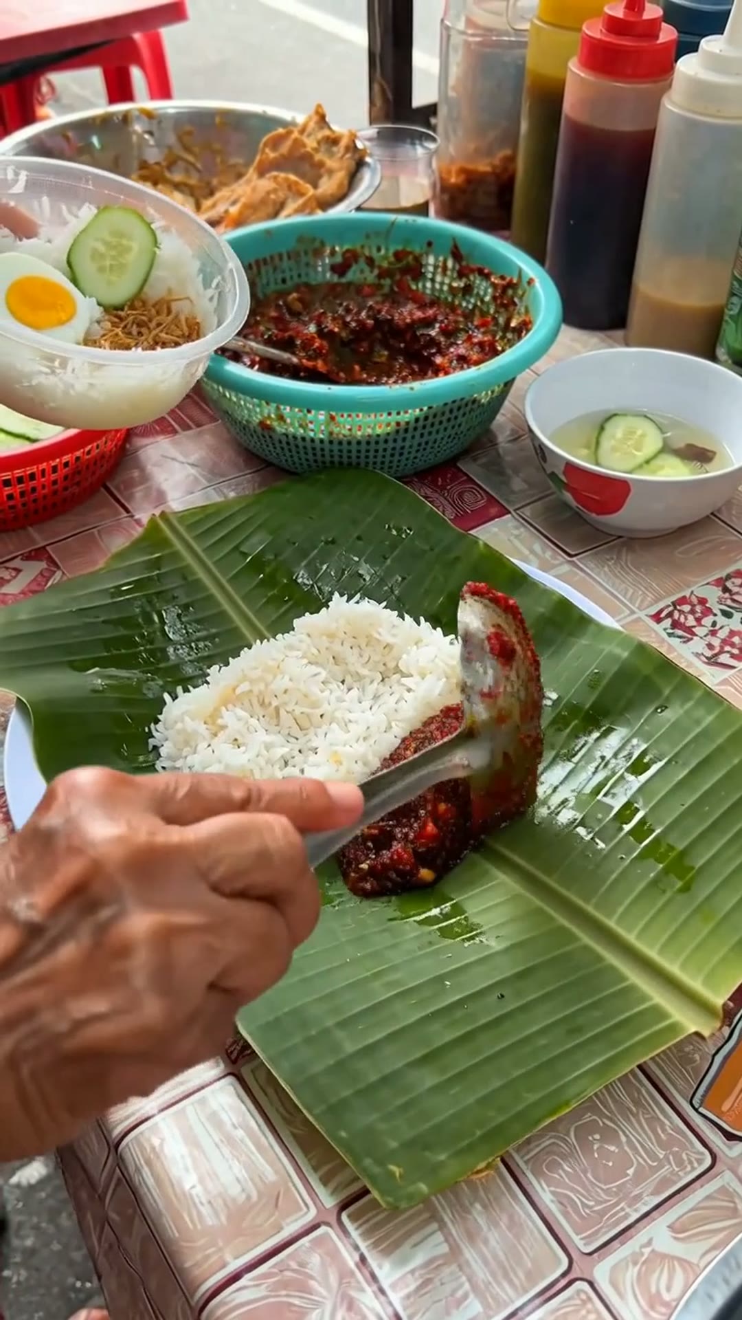 Sambal Sendiri Masak — AI generated 9:16 film frame